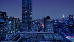 Lights buildings cityscapes