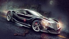 Lights cars vehicles concept cars