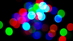 Lights Christmas bokeh