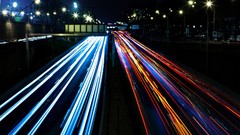 Lights cities Highways