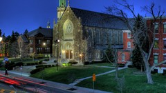 Lights City Lights colors houses cities university rivers 