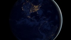 Lights Earth USA NASA globes outer space night vision