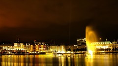 Lights germany hamburg cityscapes