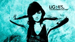 Lights grunge Lights Valerie Poxleitner Lights (singer)