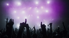 Lights hands live Rock