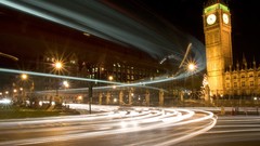 Lights London streets cityscapes
