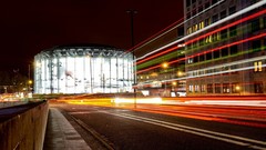 Lights London streets cityscapes long exposure