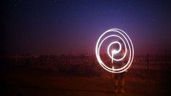 Lights long exposure