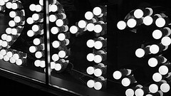 Lights monochrome saint petersburg