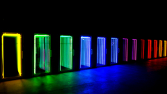 Lights multicolor rainbows neon