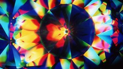 Lights multicolor reflections