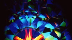 Lights multicolor reflections