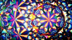 Lights multicolor reflections