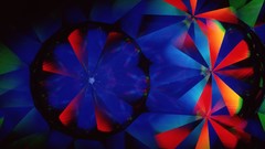 Lights multicolor reflections