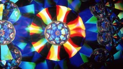 Lights multicolor reflections