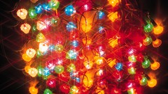 Lights multicolor reflections