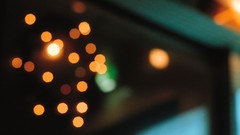 Lights multicolor reflections