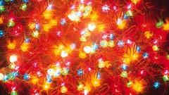 Lights multicolor reflections