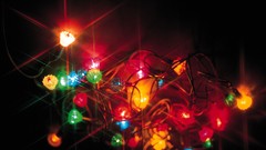 Lights multicolor reflections