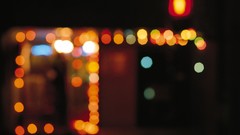 Lights multicolor reflections