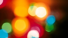 Lights multicolor reflections