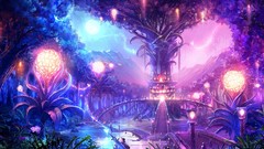 Lights planets science fiction fantasy art