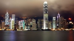 Lights reflections cityscapes