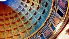 Lights Rome Italy architecture Panteon