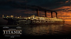 Lights ships Titanic movie posters