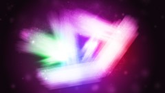 Lights triangles abstract colors multicolor digital art