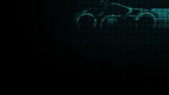 Lights Tron minimalistic motorbikes