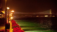 Lights Turkey Istanbul cities cityscapes bosphorus