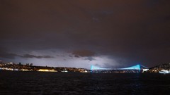 Lights Turkey Istanbul cities cityscapes bosphorus