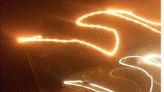 Lights water drops nightlights night time