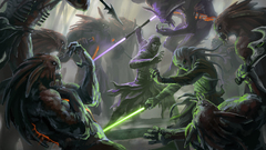 Lightsabers artwork Photo manipulation