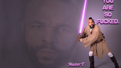 Lightsabers jedi Mr. T