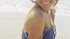 Lindsay Lohan smiling