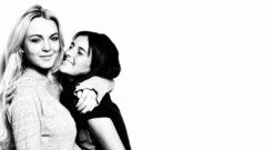 Lindsay Lohan white background