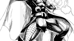 Line comics thor superheroes artwork