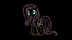 Line my little pony Fluttershy