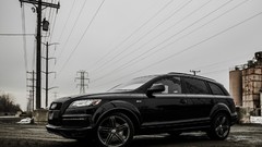 Line SUV audi q7 German cars black cars