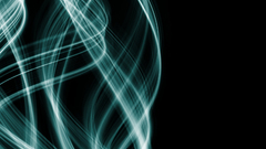 Lines abstract blue smoke