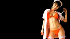 Lingerie bikini nurses black