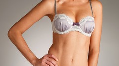 Lingerie blondes woman