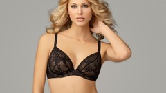 Lingerie blondes woman bra