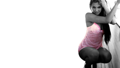 Lingerie blondes Women pink