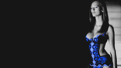 Lingerie boobs cleavage models