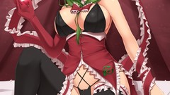 Lingerie boobs touhou panties