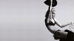 Lingerie boobs woman models