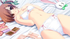 Lingerie brunettes panties brown